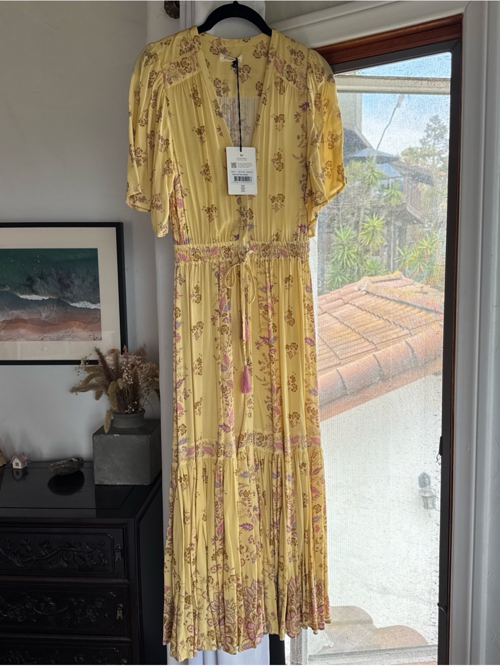 Spell & the Gypsy Rebel gown in daffodil NWT